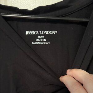 Jessica London Long sleeve flowy tunic top